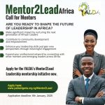 flyer for mentor2lead application